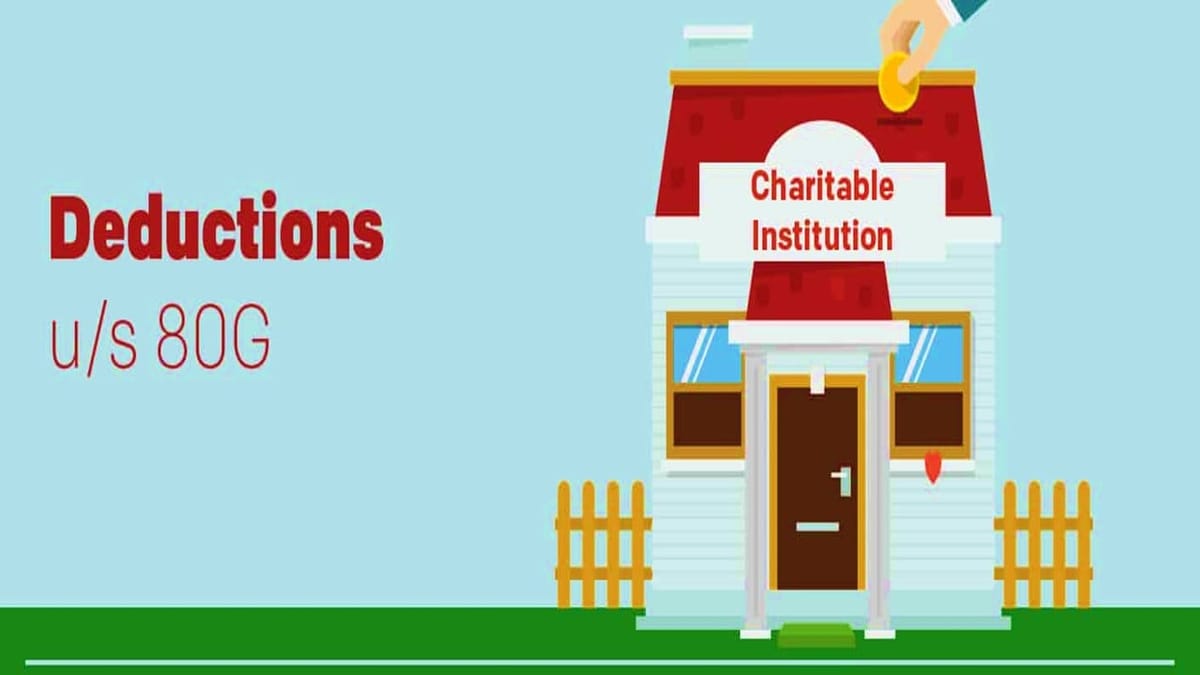 All About Section 80G | How to claim Income Tax Deduction of Donations Paid