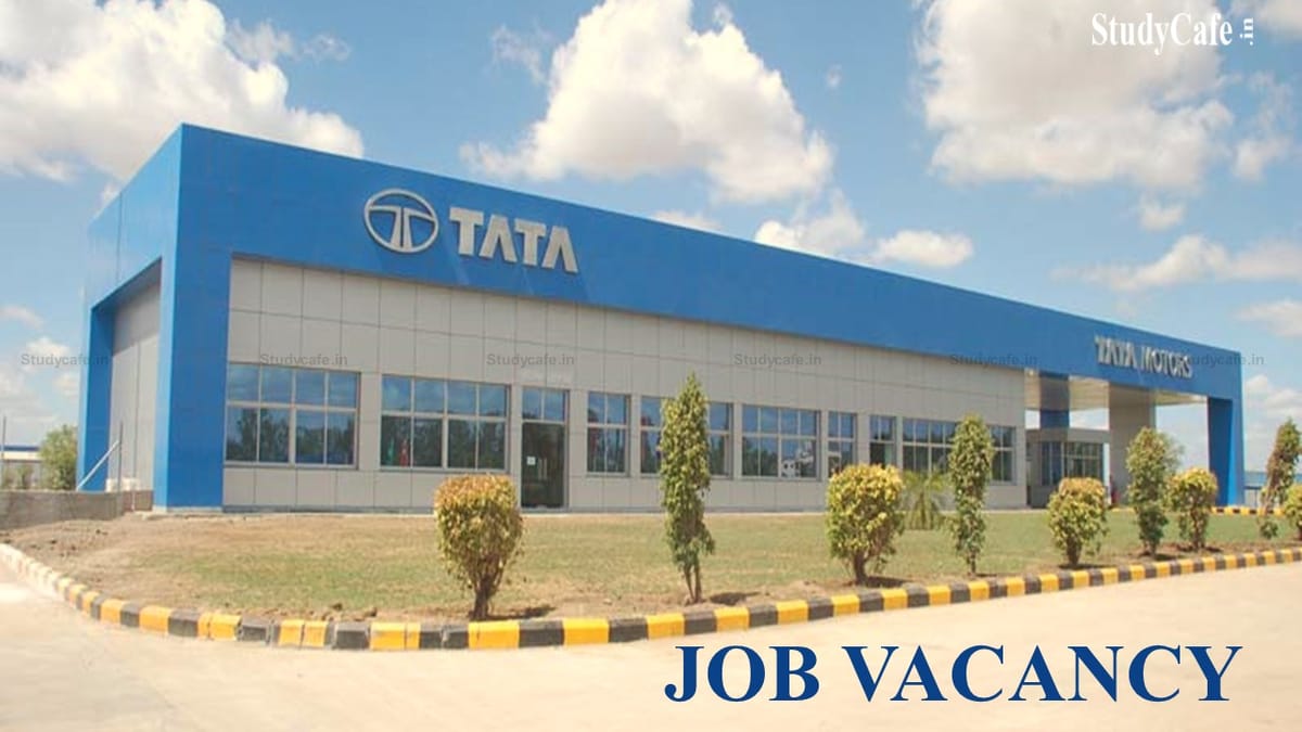 Tata Motors Hiring CA or CWA