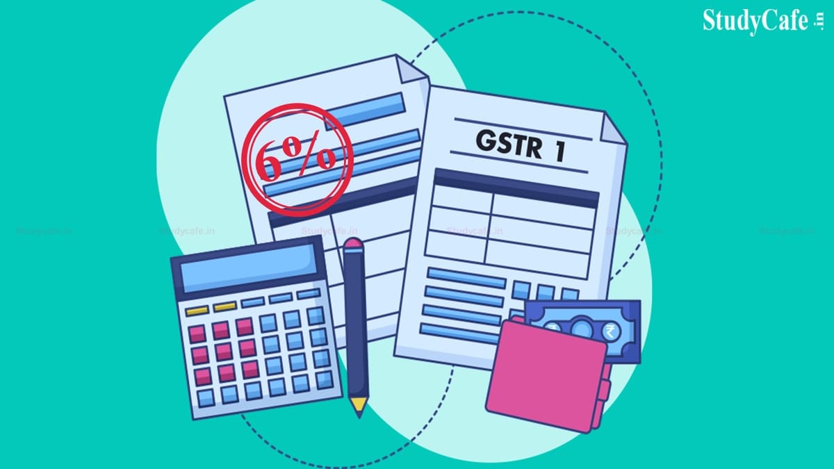 GSTN added New Tax Rate of 6% in GSTR-1 on GST Portal