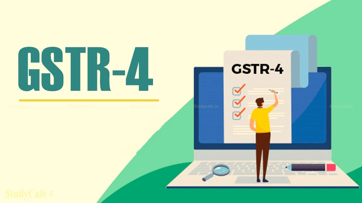 GSTR-4 Filing Timeline proposed to be Extended in Upcoming Council Meeting
