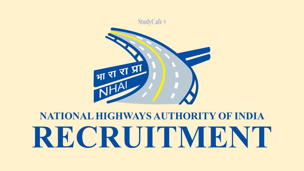 National Highways Authority of India (NHAI) Recruitment 2022: Check Post Details, Remuneration & How to Apply