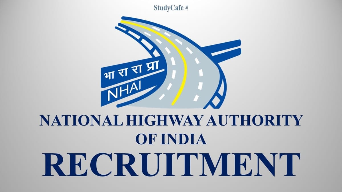 NHAI Recruitment 2022: Check Post, Qualification and How to Apply Here 