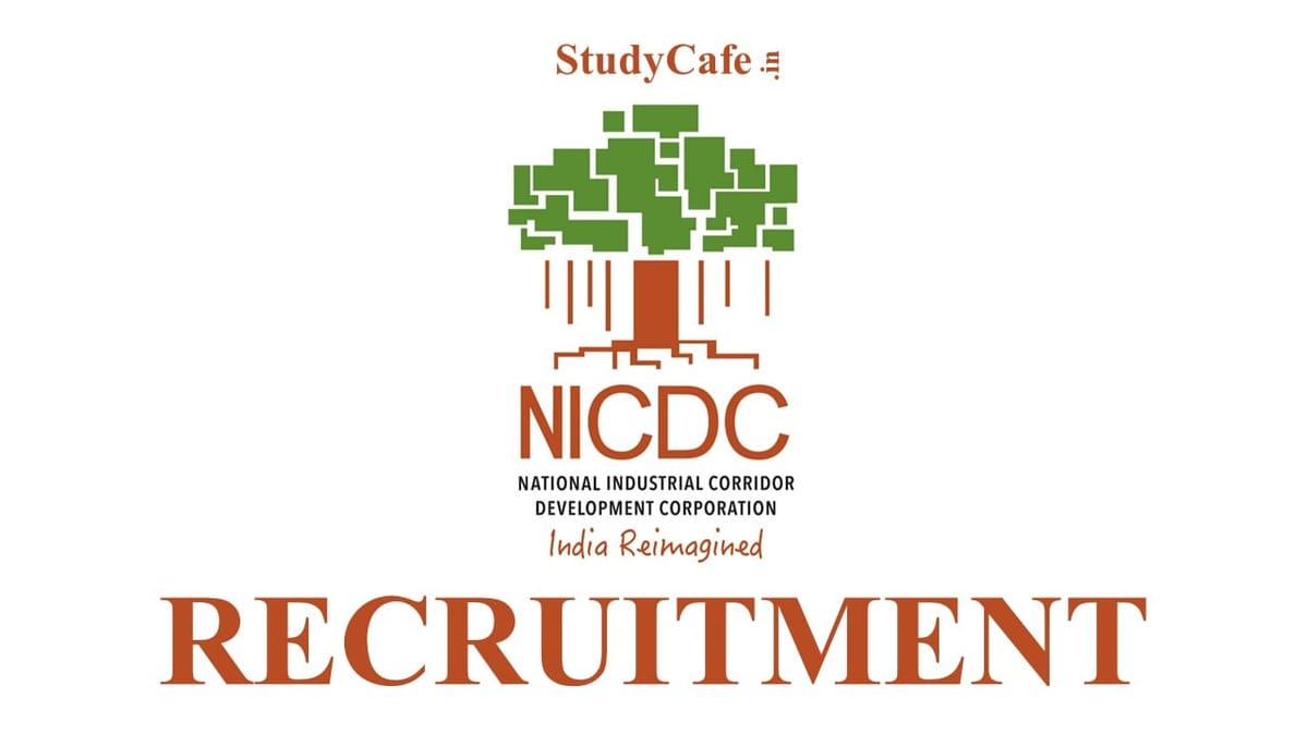 NICDC Recruitment 2022: Salary up to 8 Lakhs, Check post, Qualification, Experience and How to Apply here