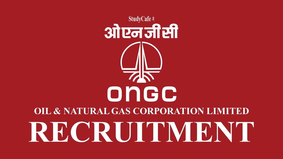 oil & natural gas corporation limited (ongc) recruitment; check post details & how to apply