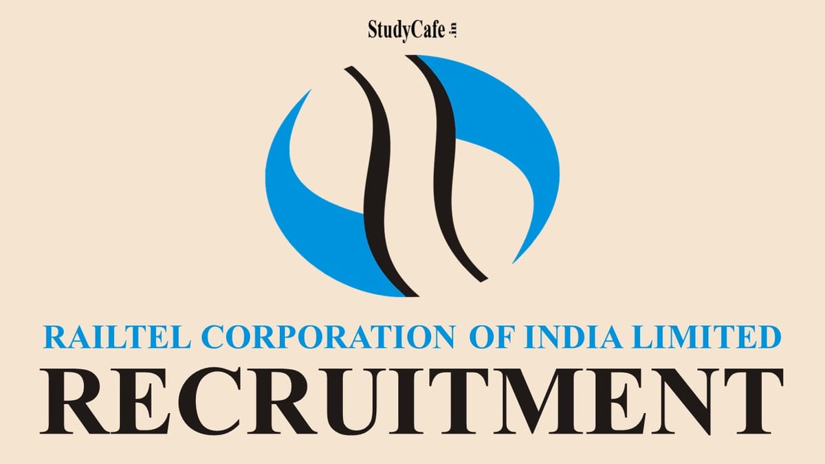 Railtel Corporation Recruitment 2022: Check Post, Pay scale, Eligibility & How to Apply