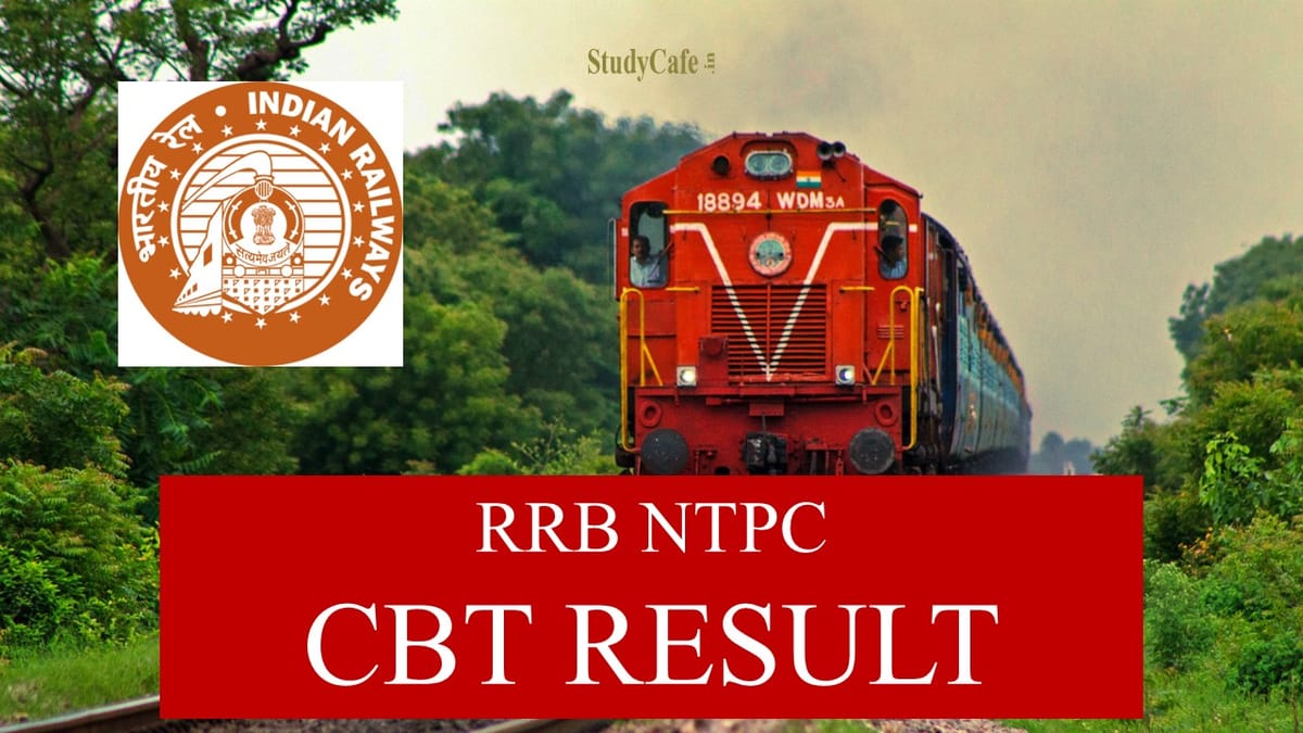 RRB NTPC List of Candidates Shortlisted for Computer Based Aptitude (CBT) Test; Check Details