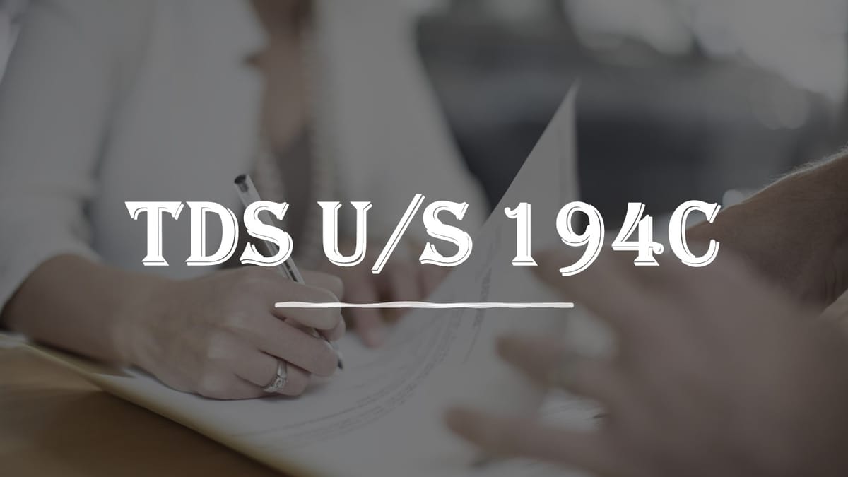 No Disallowance on account of Non-Deduction of TDS u/s 194C on individual not subject to Tax Audit: ITAT