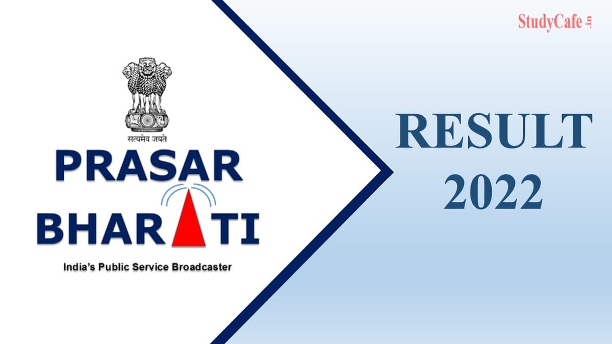 Prasar Bharti Final Result for Post of Newsreader-cum-Translator (Sanskrit and Nepali) 2022: Check Your Name Here