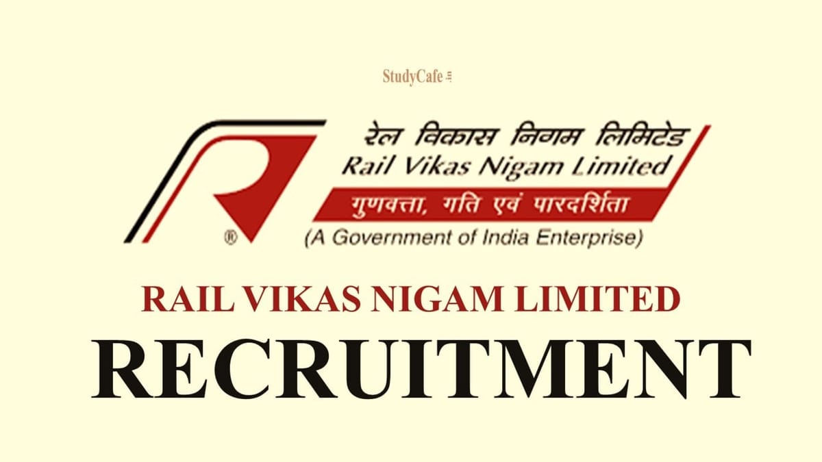 Rail Vikas Nigam Ltd (RVNL) Recruitment 2022: Check Posts, Eligibility & How To Apply