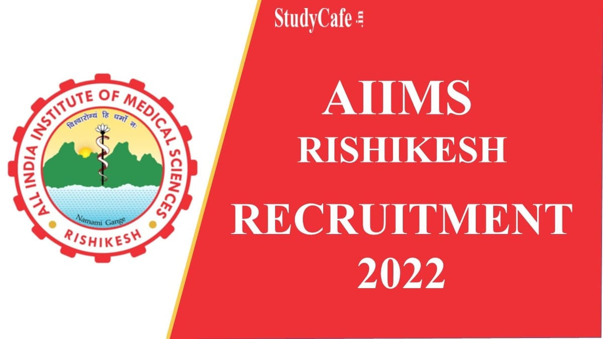AIIMS Recruitment 2022: Check Post, Qualification, How to Apply & Interview Details Here