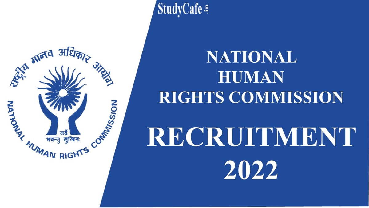 NHRC Recruitment 2022: 25 Vacancies, Check Qualification, How to Apply & Other Important Details Here