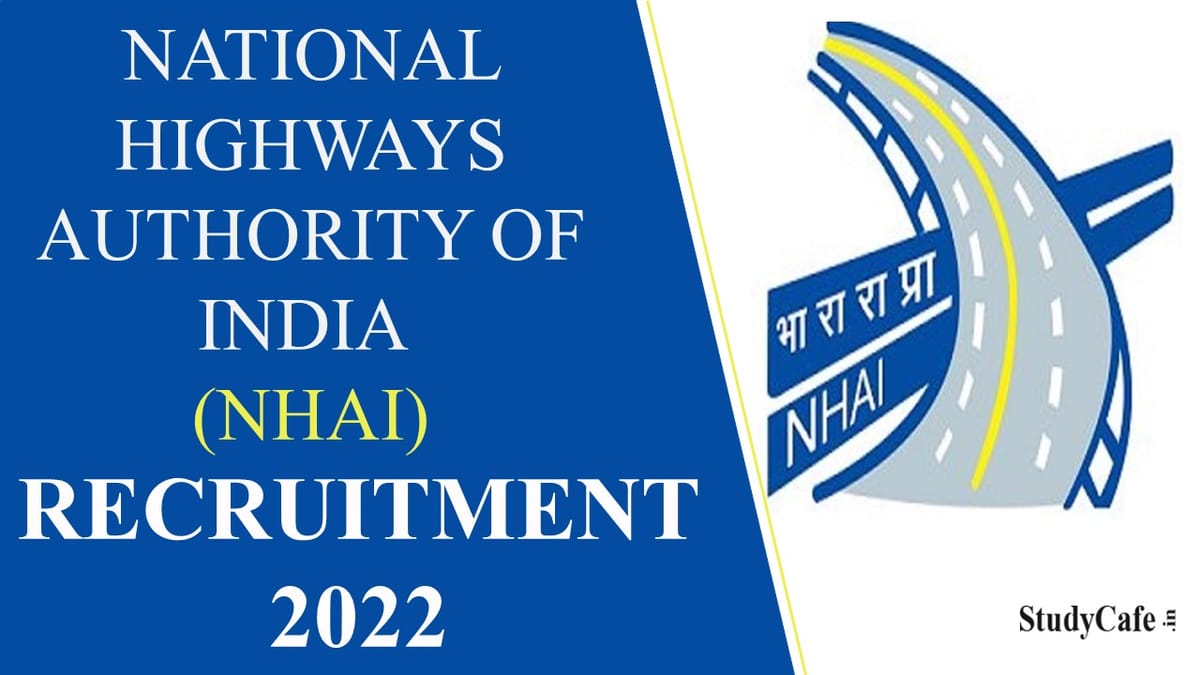 NHAI Recruitment 2022: Check Post, Pay Scale, Qualifications and How to Apply Here