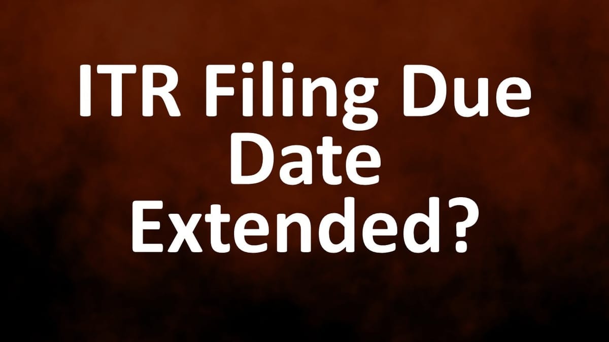 What if ITR Filing Due Date Falls on Weekend? Will Same stand extended to Monday?