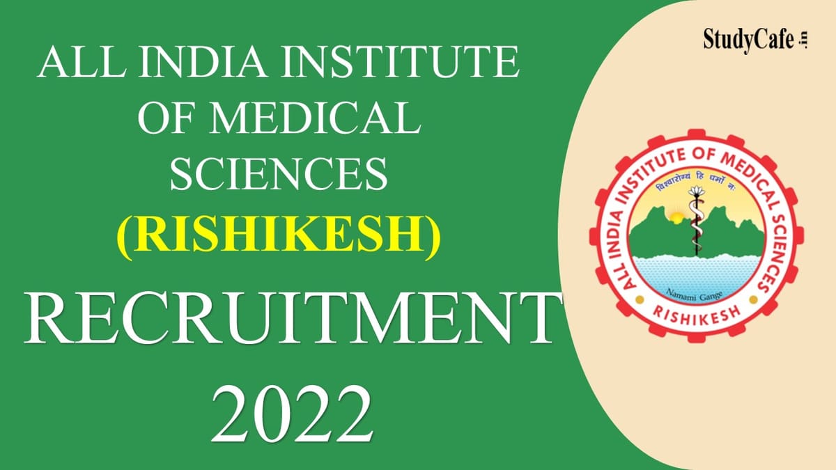 AIIMS Recruitment 2022: Check Post Details, Interview Date and How to Apply Here