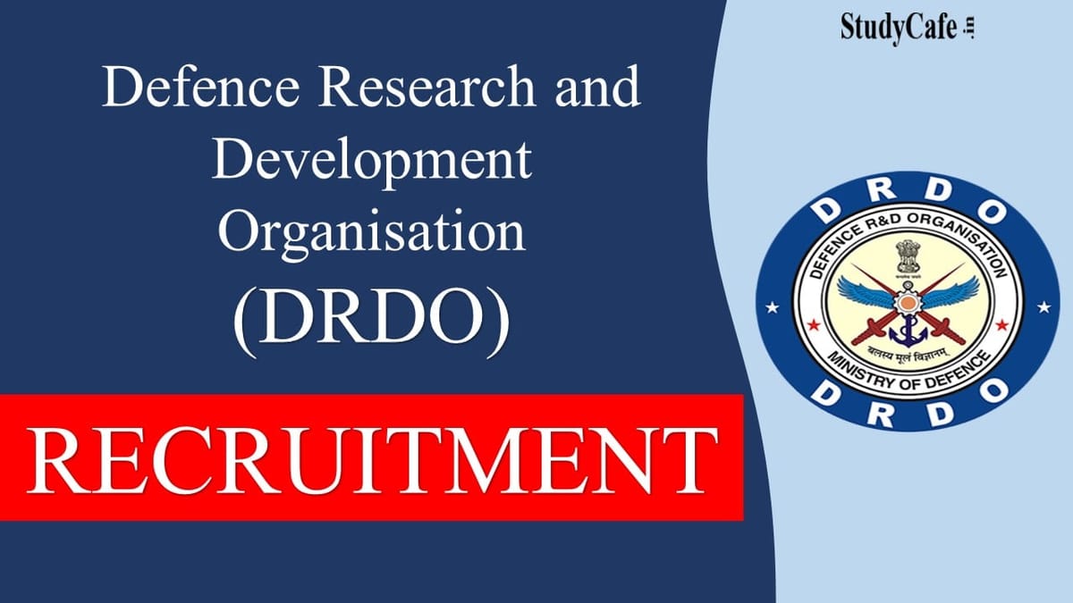 DRDO Recruitment 2022: Check Post, Eligibility, Pay Scale and Walk-in-Interview Details Here