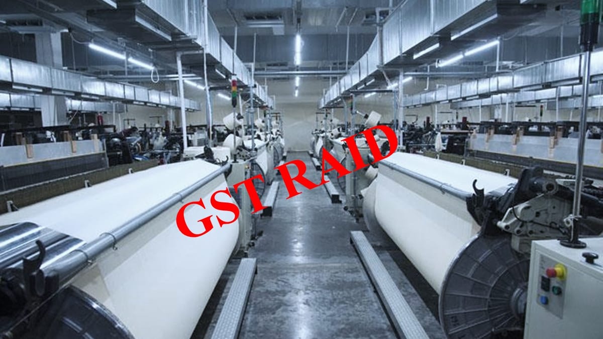 GST Raid on Textile Company in Odisha; Recovered Cash worth of Rs.5.68 Crore