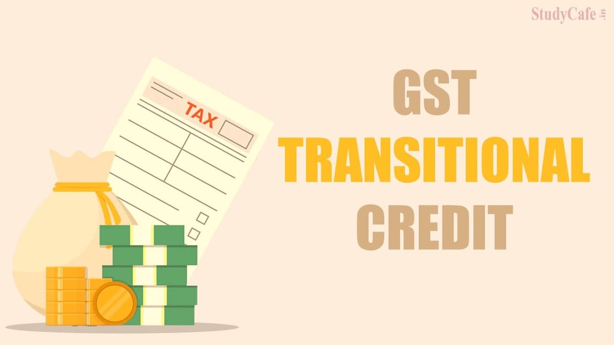 Centre approaches Supreme Court for additional 30 days to open GST Transitional Credit Window from October till December