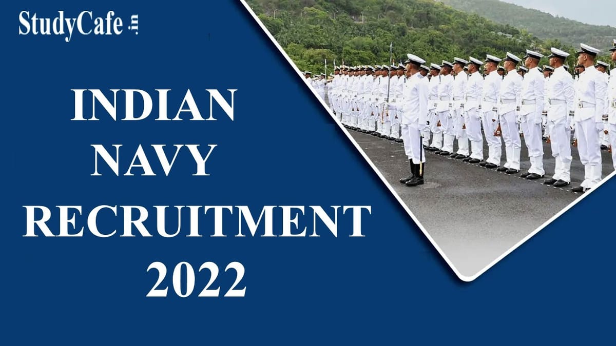 Indian Navy Recruitment 2022: Check Post Details, Education Qualification and How to Submit Form