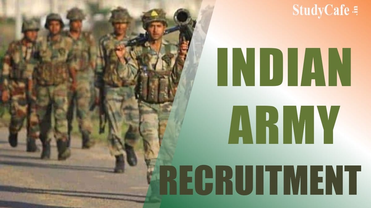 Indian Army Recruitment 2022 for Engineering Graduate: Pay Scale up to 2.50 Lac; Check How to Apply