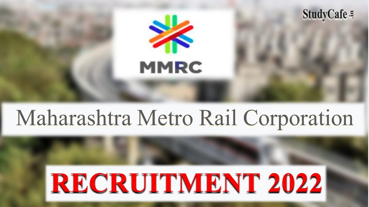 MMRC Recruitment 2022: Salary up to 260000, Check Post, Qualification, and Other Details Here
