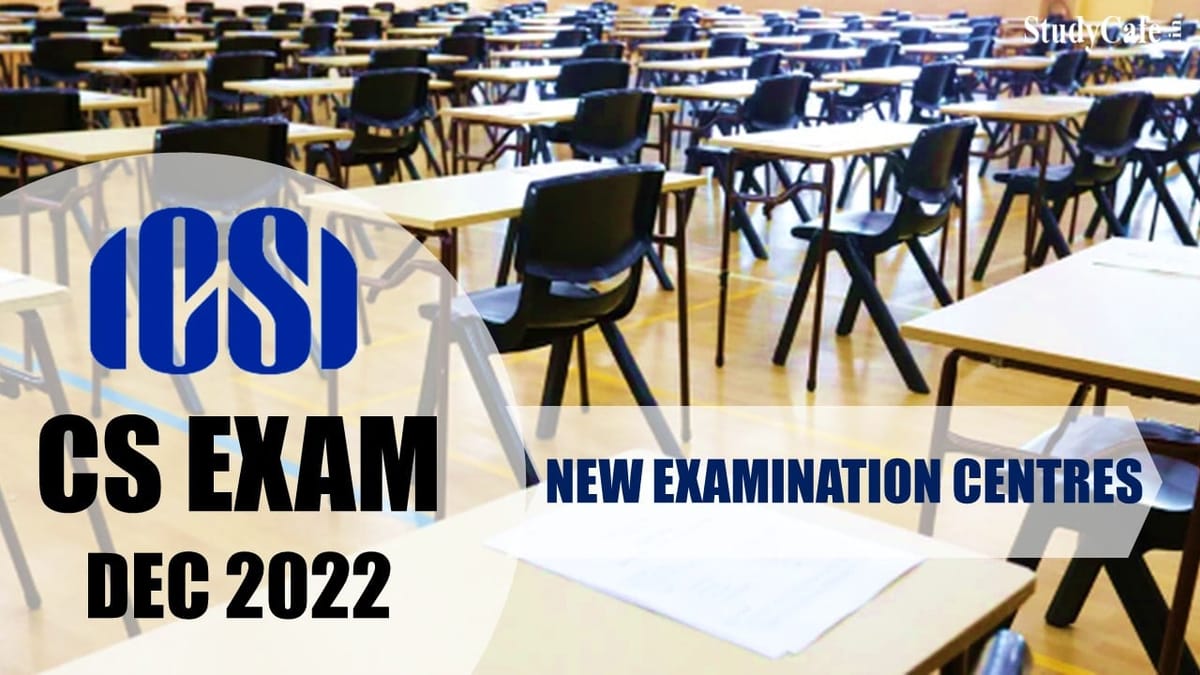 ICSI Opened New Examination Centre for Company Secretaries Examinations