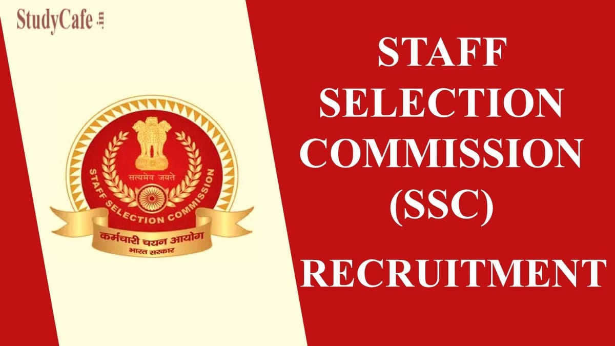 SSC Recruitment 2022 for Stenographer: Check Posts, Qualification, Last Date and How to Apply Here