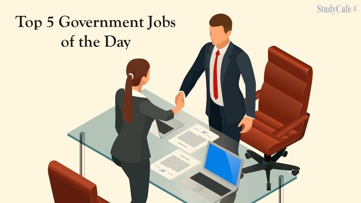 Top 5 Government Jobs of the Day; Check How to Apply in ISRO, Indian Navy, Central Bank of India, Indian Airforce and Bank of Baroda