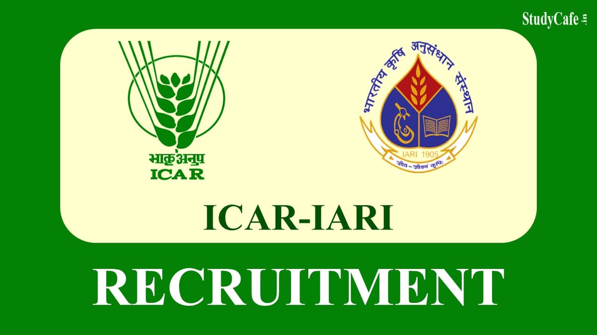 ICAR Recruitment 2022: Check Post, Application Process, Qualifications, and Other Details Here