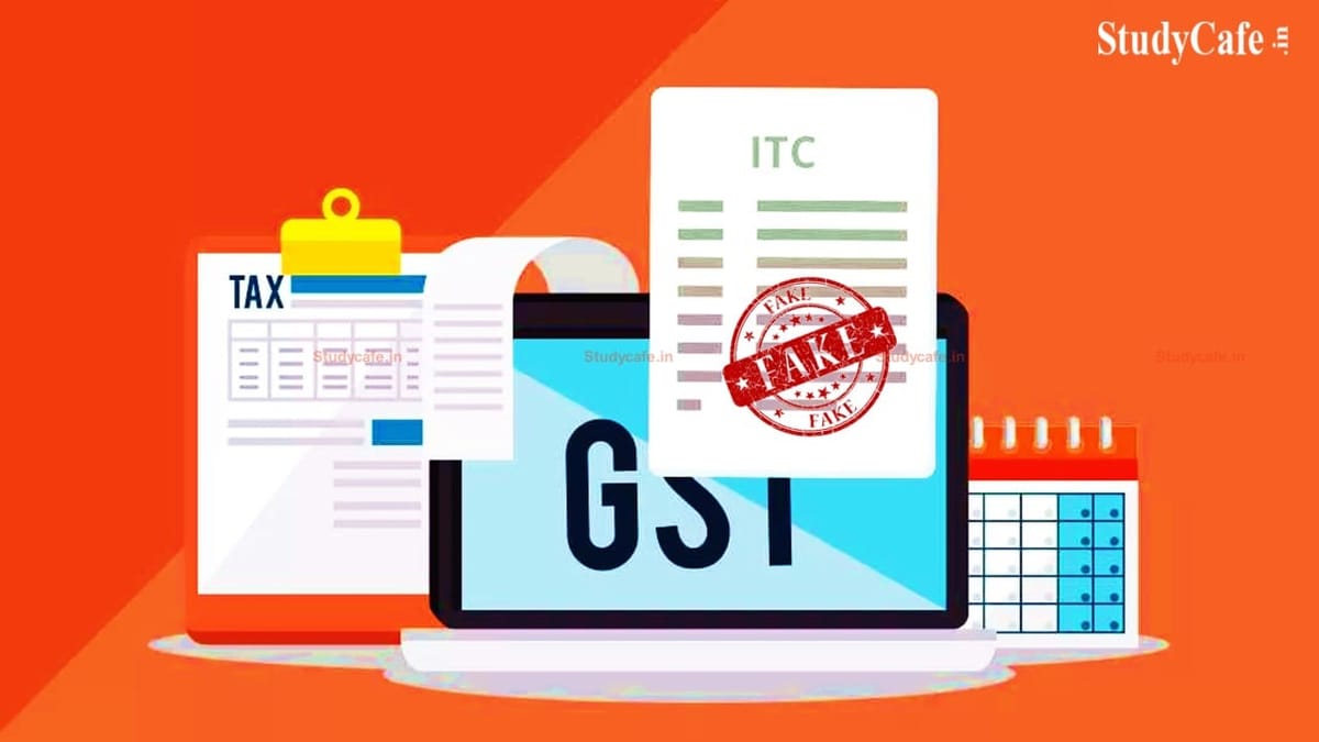 CGST Officials arrests one person for availing and passing on fake ITC of Rs.181.67 Crores