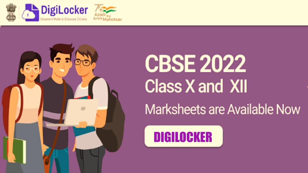 CBSE urged UGC to direct Universities to accept Class 12th marksheets and certificates available in DigiLocker