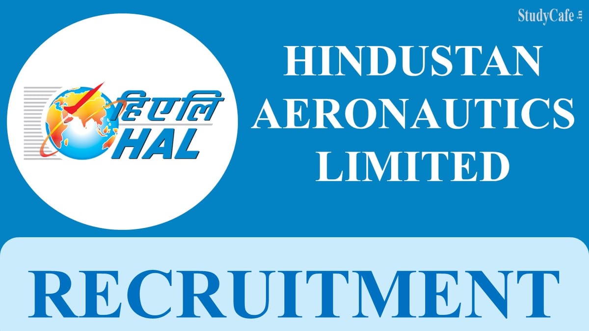 HAL Recruitment 2022 for Apprenticeship: Check Posts, Eligibility, Application Procedure Here