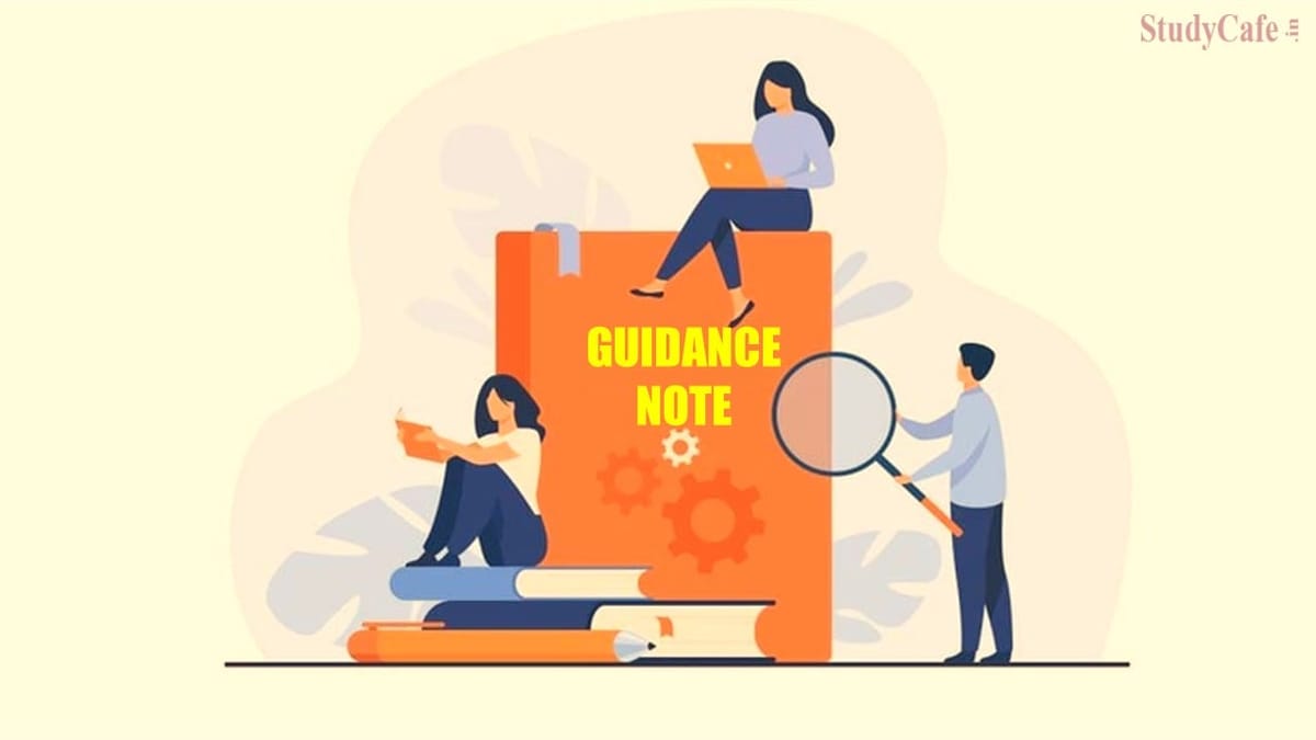ICAI issued Guidance Notes For CA Inter November 2022 Examination