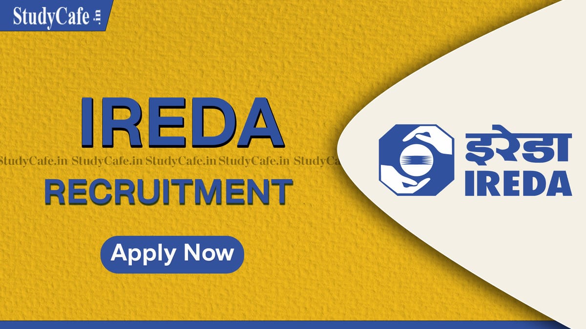 IREDA Recruitment 2022: Check Post, Eligibility and How to Apply Here