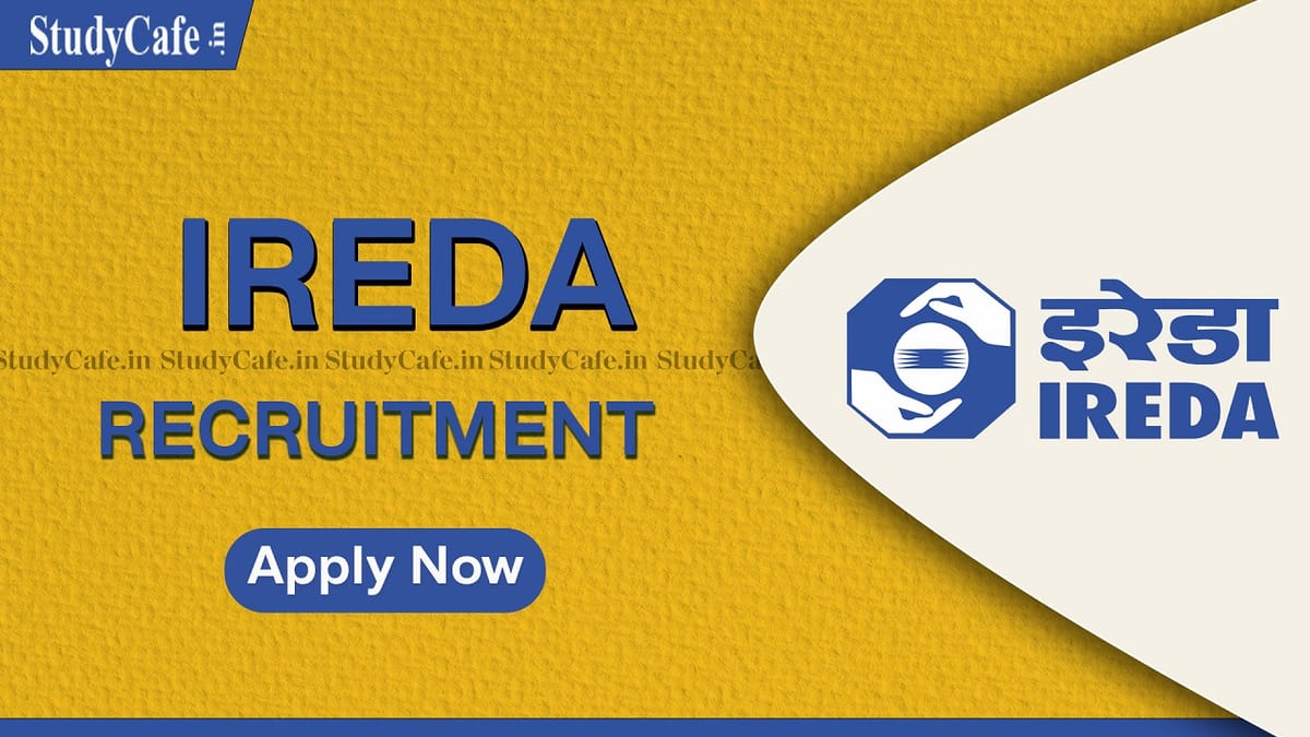 IREDA Recruitment 2022: Salary up to 280000, Check Posts, Qualification and How to Apply Here