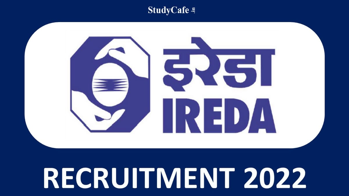 IREDA Recruitment 2022 for Management Expert: Check Salary, Qualification, and How to Apply Here