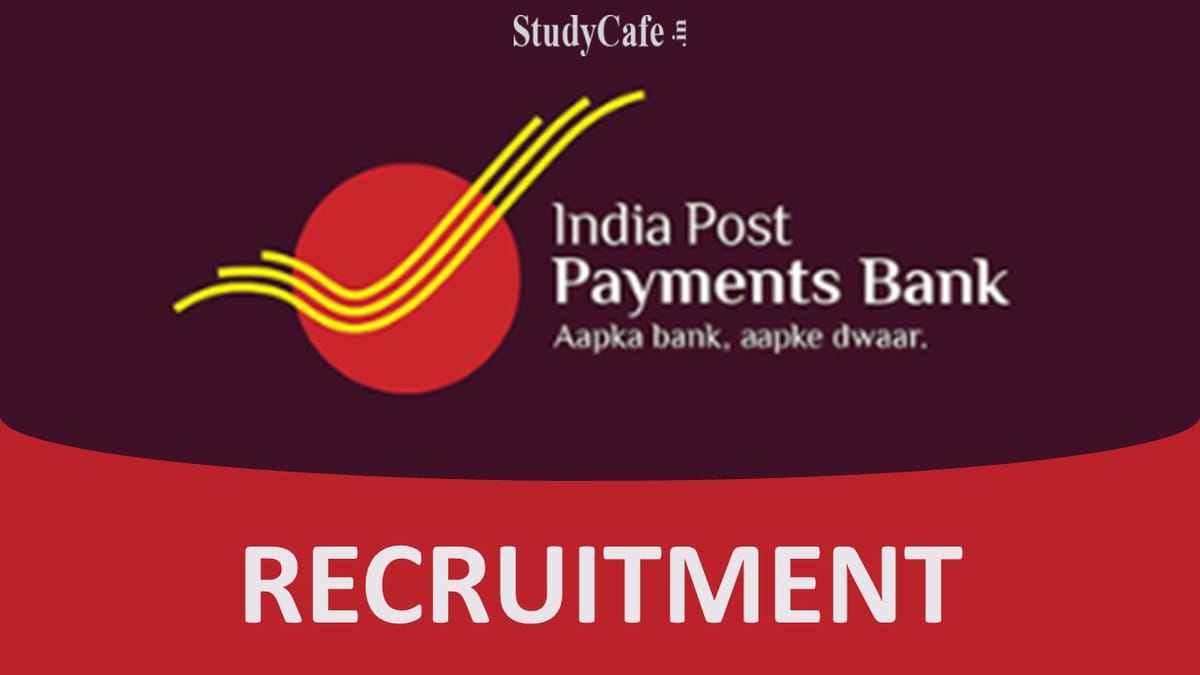 Indian Post Payment Bank Recruitment 2022: Salary up to 3.5 Lacs, Check Posts and How to Apply Here