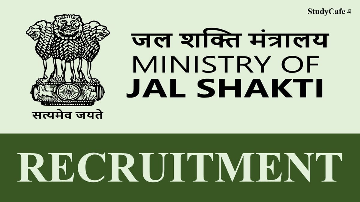 Ministry of Jal Shakti Recruitment 2022: Check Post, Eligibility, Application Process, and Other Details Here