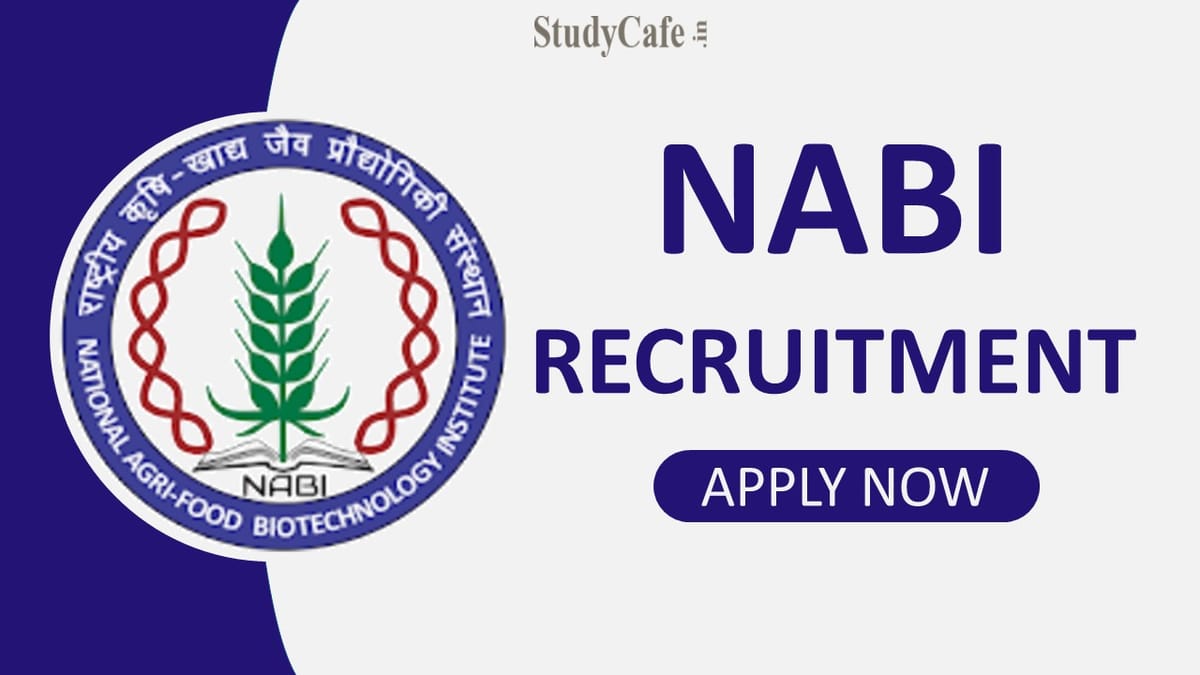 NABI Invited Applications for Walk in Interview: Check Posts, Qualifications, and Other Details