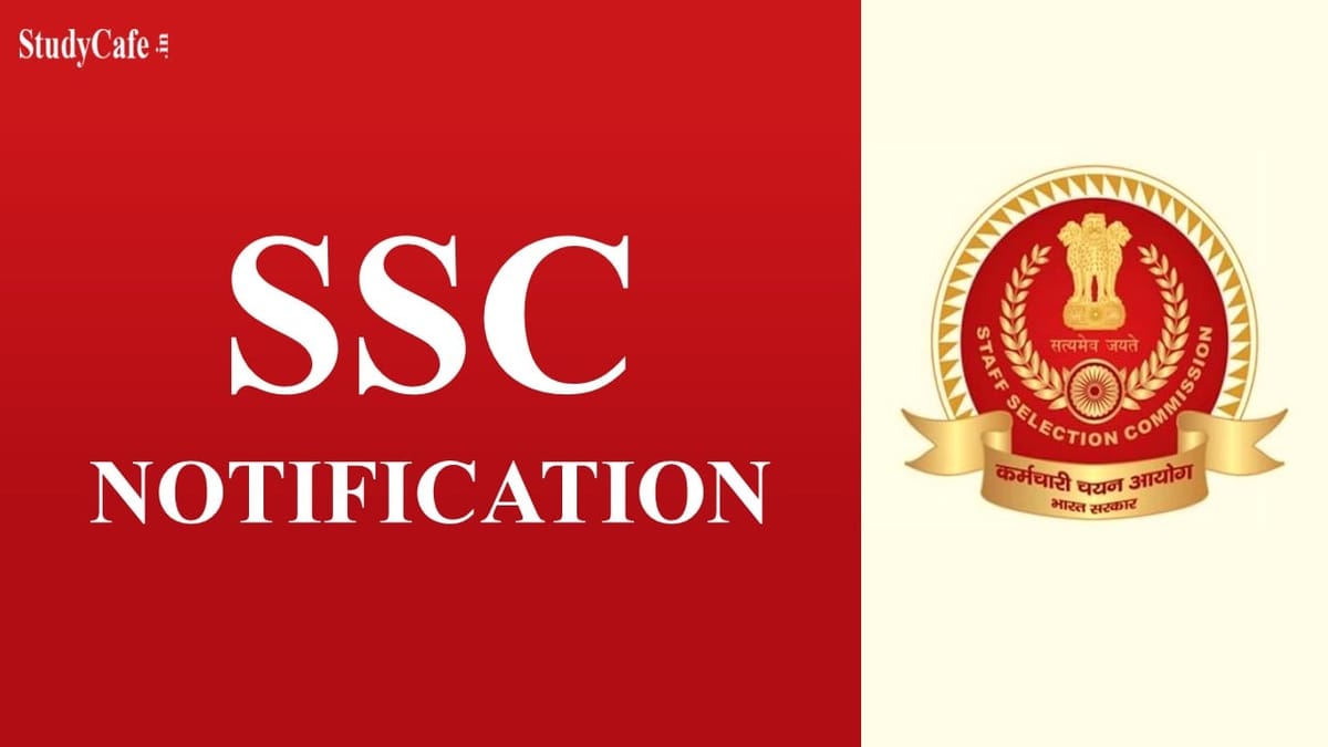 SSC CGL Important Notification; Check Details Here