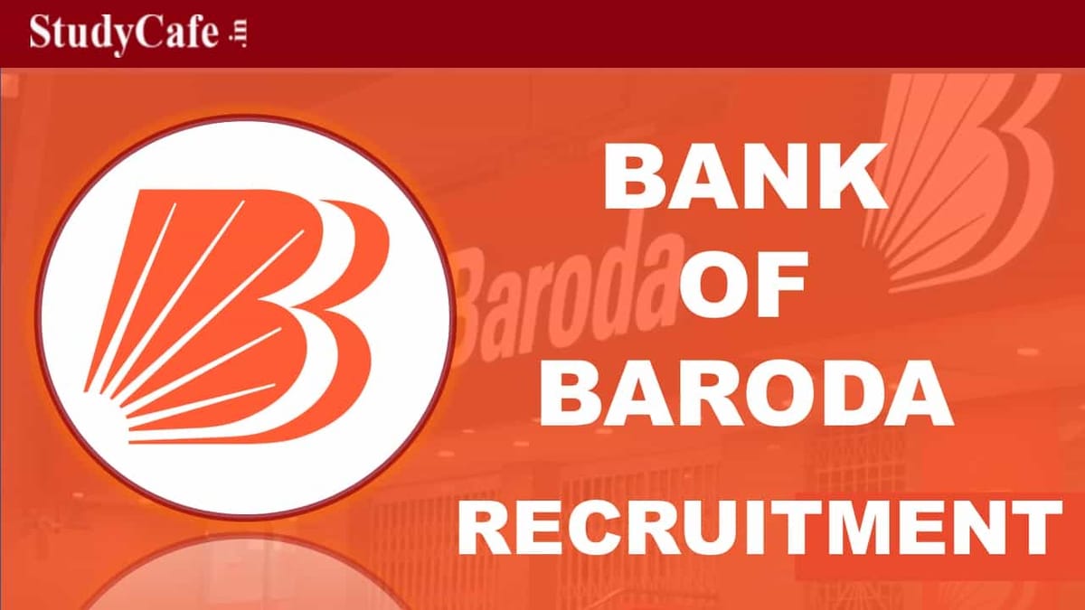 BOB Recruitment 2022 for IT Professionals: Check Vacancies, Apply Online Till Oct 24