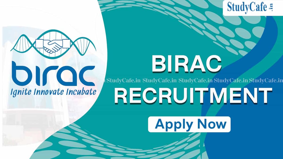 BIRAC Recruitment 2022: Salary up to Rs.300000, Check Post and How to Apply Here