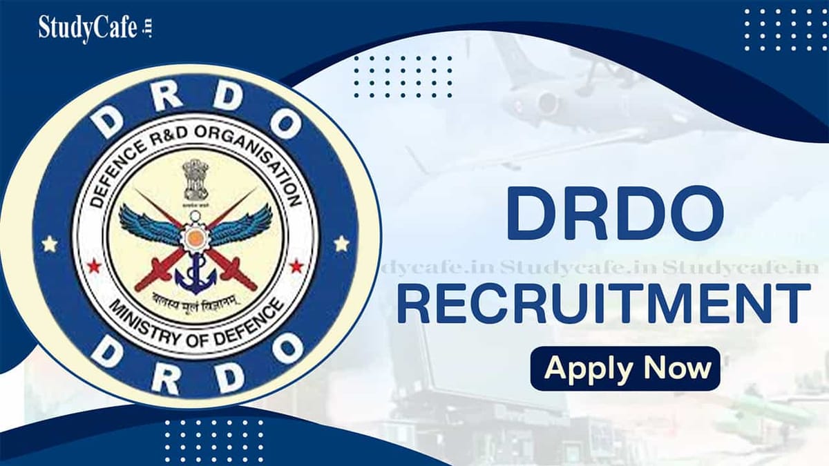 DRDO Recruitment 2022: Check Posts, Eligibility and How To Apply Here