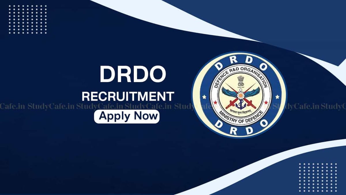 DRDO Recruitment 2022: Check Posts, Emoluments, Eligibility and How to Apply Here