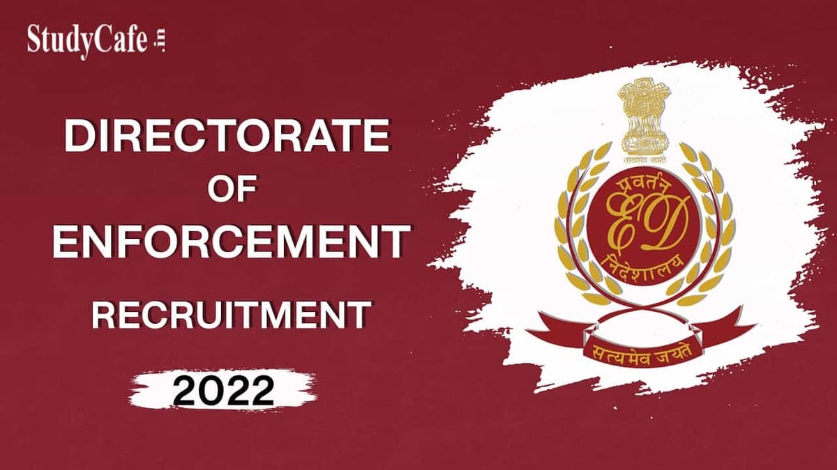 ED Recruitment 2022: Salary up to 112400, Check Post and Other Details Here