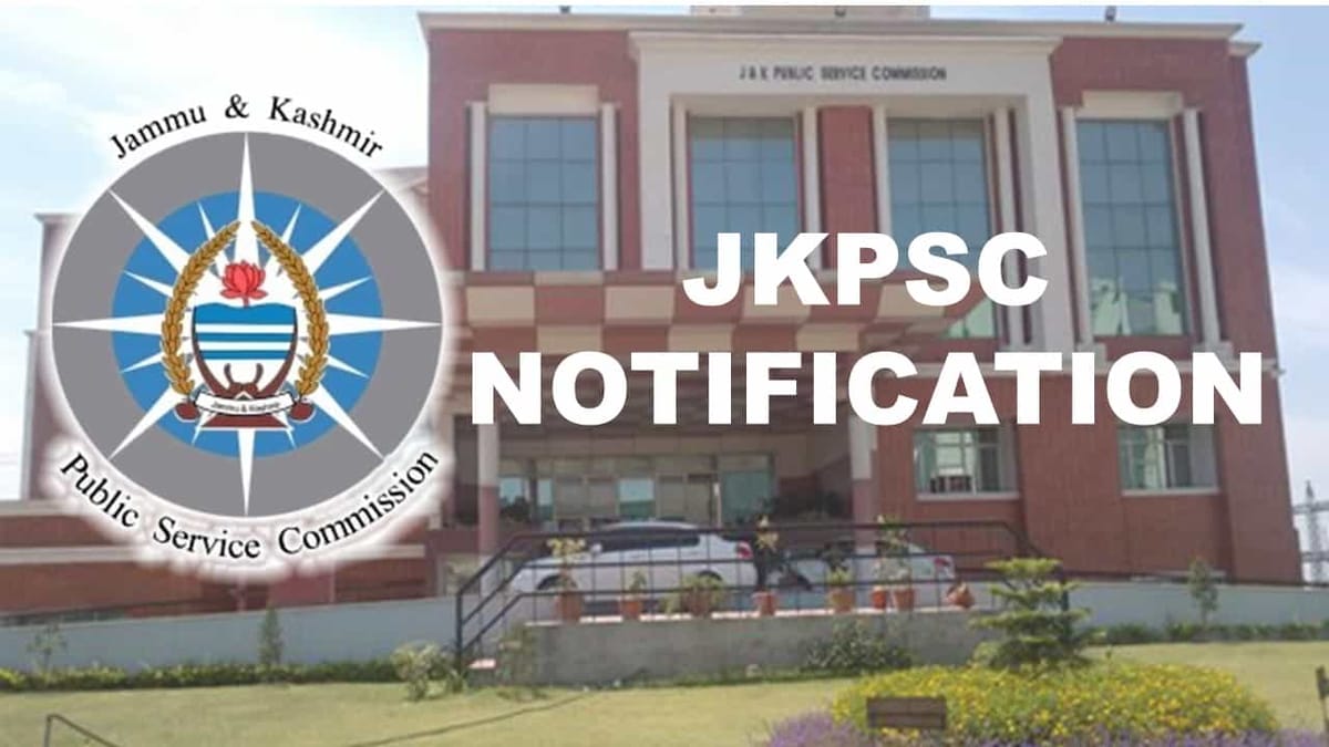 JKPSC issued its revised exam schedule for 2022 for a number of positions