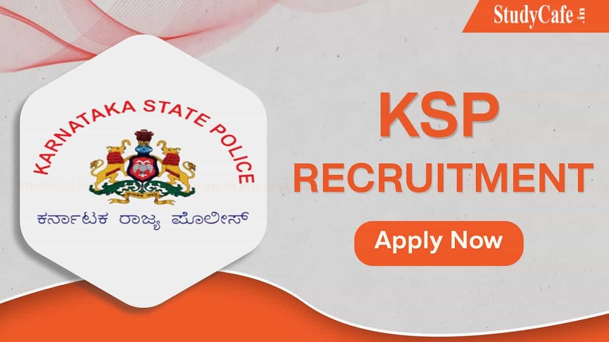 KSP Recruitment 2022 for 3484 Vacancies: Last Date 31 Oct, Check How to Apply, Posts, and Other Details