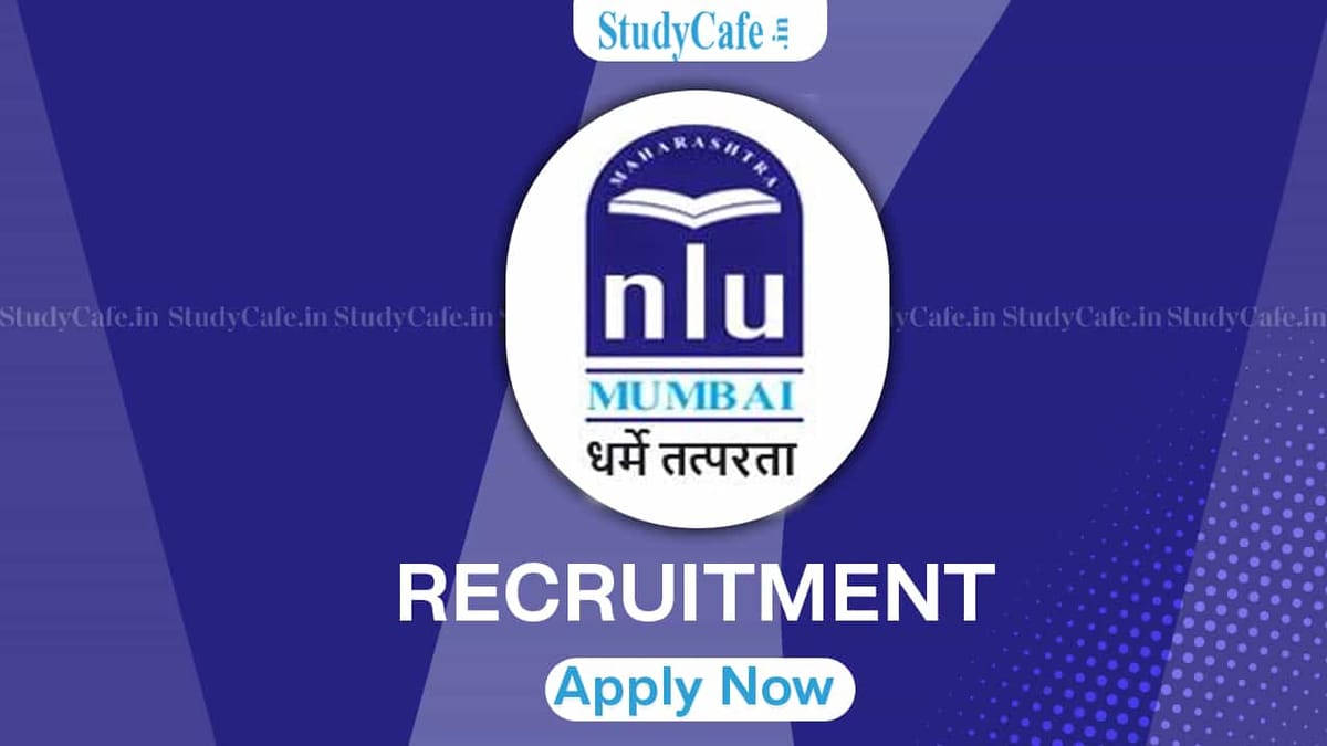 MNLU Recruitment 2022: Vacancies 26, Check Posts, Vacancy Details, Last Date and How to Apply