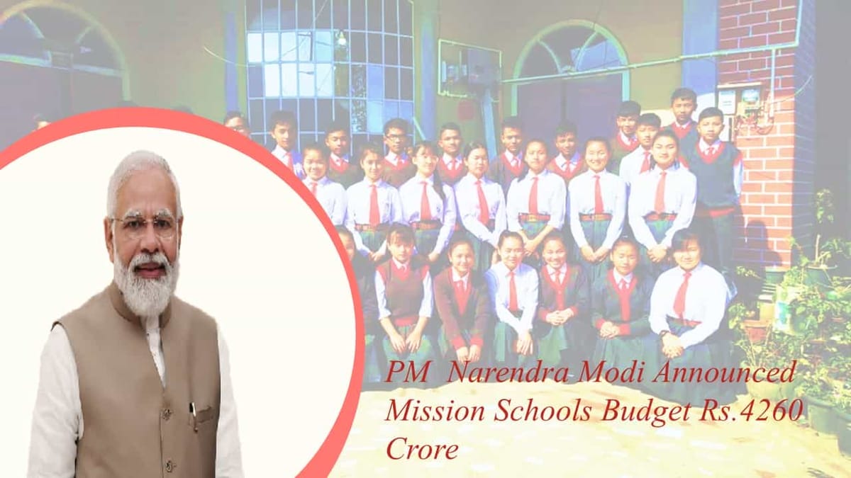 Modi announces projects and Mission Schools totaling Rs4,260 crore