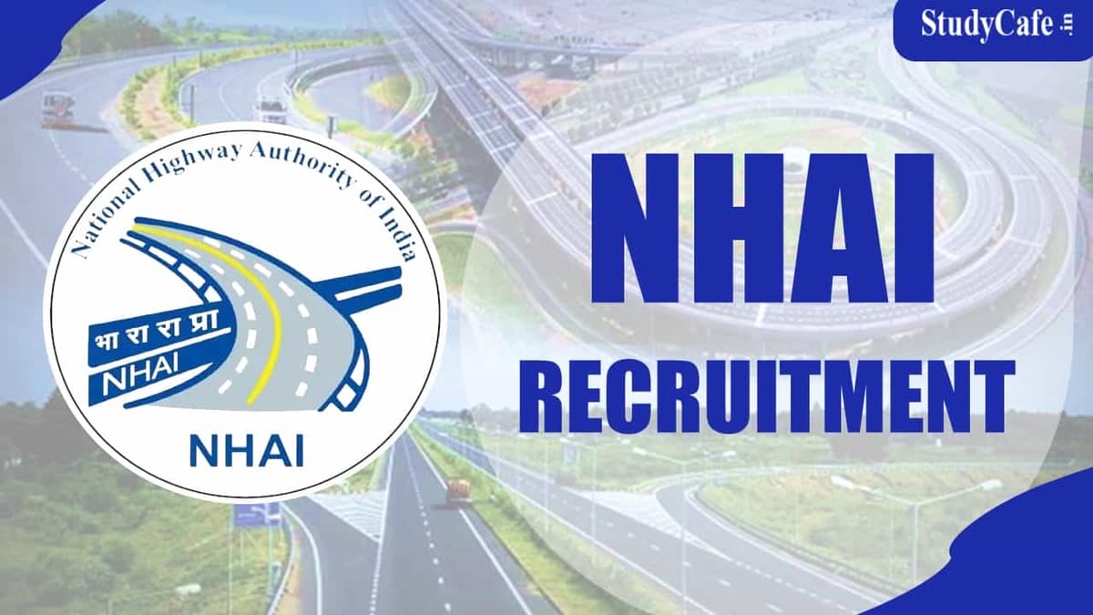 NHAI Recruitment 2022: Check Posts, Qualification, Age Limit and How to Apply Here