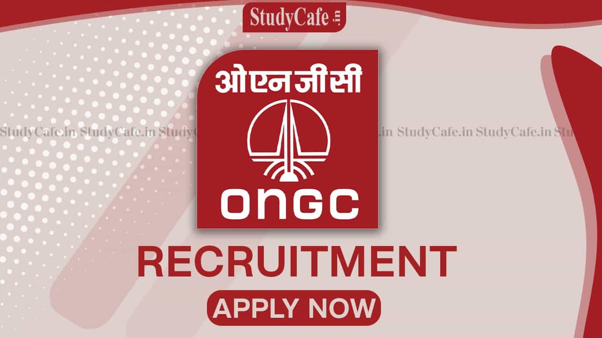 ONGC Recruitment 2022: Salary up to Rs. 240000, Last date Nov 08, Check Post, Age-Limit, and How to Apply